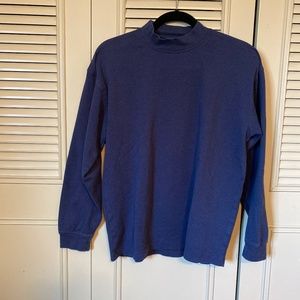 Mock neck shirt
